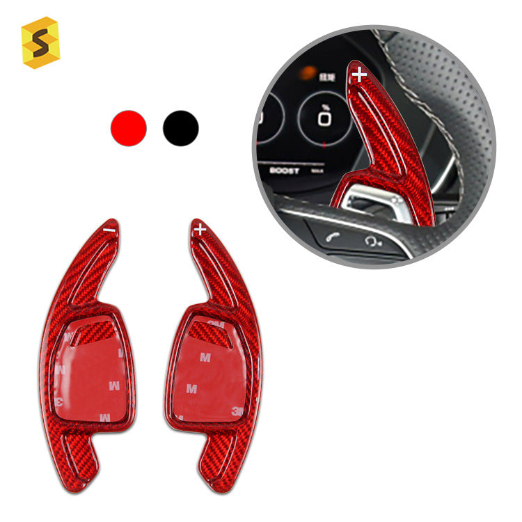 Carbon Fiber Steering Wheel Shift Trim for Audi RS4 / RS5 (2020+)
