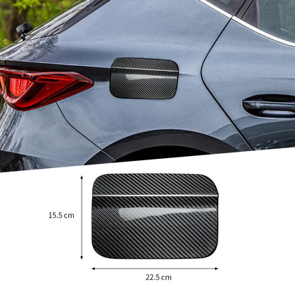 Real Carbon Fiber Fuel Door Cover for SEAT Leon (2017 - 2020)