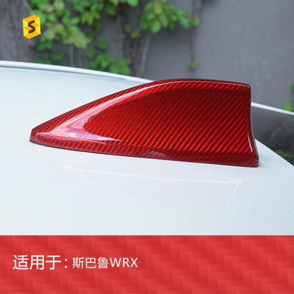 Real Carbon Fiber Shark Fin Antenna Cover for Subaru BRZ / WRX