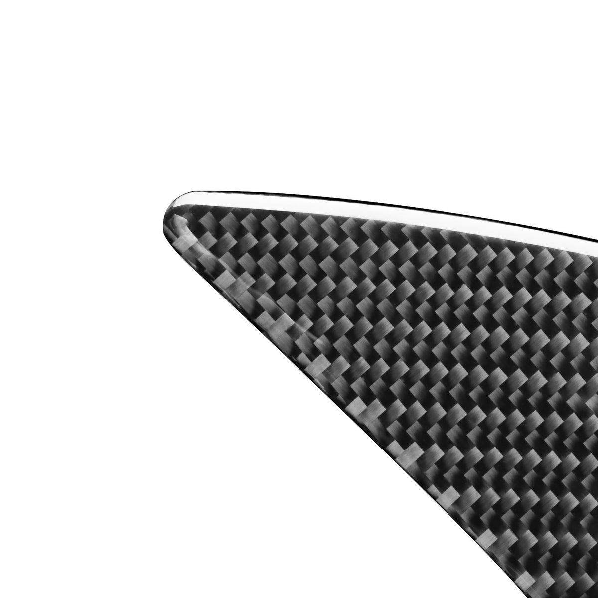 Prepreg Dry Carbon 3*3 3K Carbon Fiber Interior A-Pillar Speaker Panel Overlay Trim for Toyota Tundra XK50 Facelift (2014-2021)