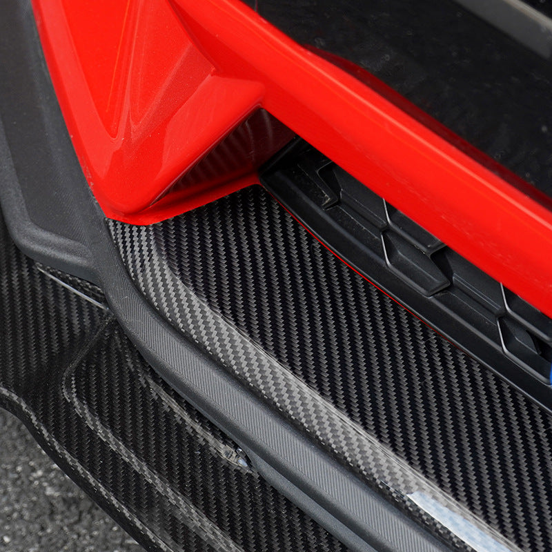 Real Carbon Fiber Front Bumper Lower Trim for Ford Mustang GT (2024)
