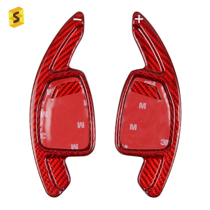 Carbon Fiber Steering Wheel Shift Trim for Audi RS4 / RS5 (2020+)