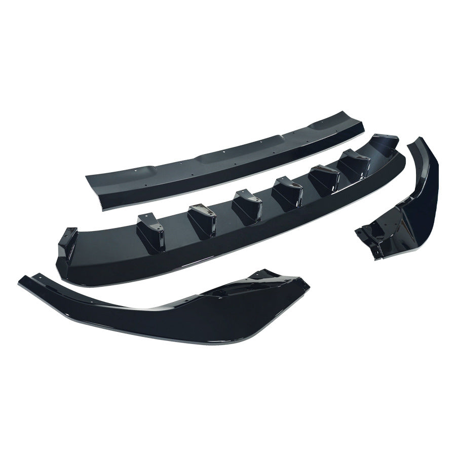 Front Lip Spoiler for Audi Q8 (2019 - 2023), Glossy Black