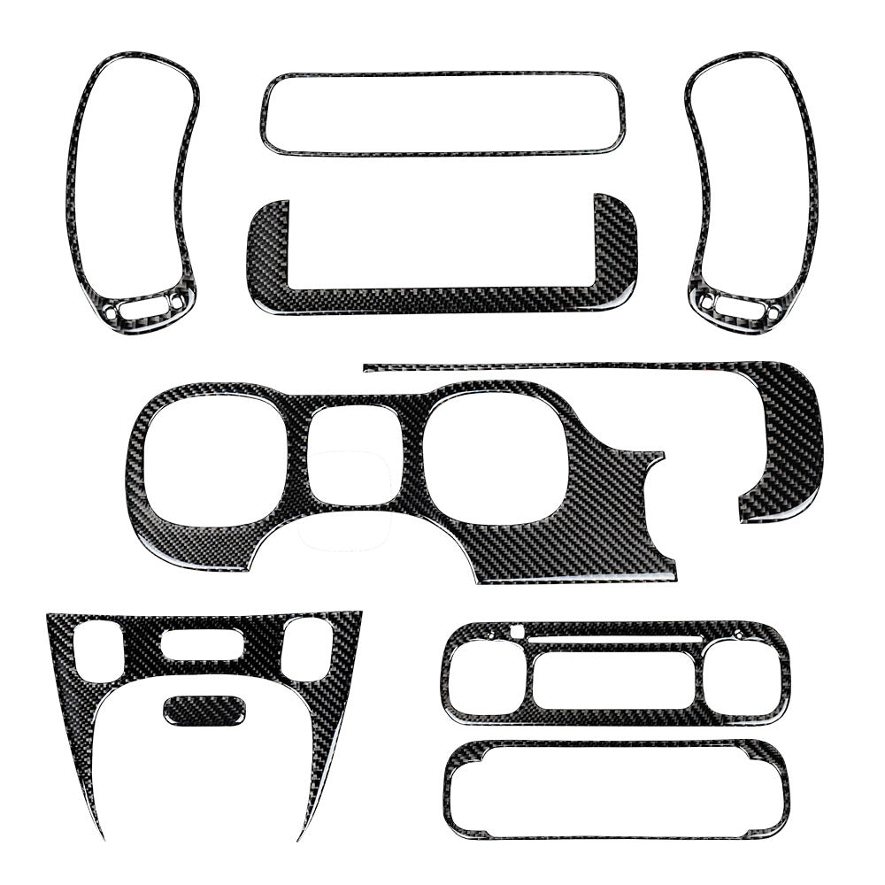 Epoxy Resin Carbon Fiber Interior Trim for Fiat Panda (2013 - 2024)