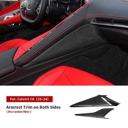 Real Carbon Fiber Decorative Trim Kit for Corvette C8 (2020 - 2025)