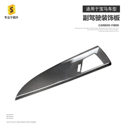 Carbon Fiber Passenger Side Trim Cover for BMW 1 Series F20 / F21, 2 Series F22