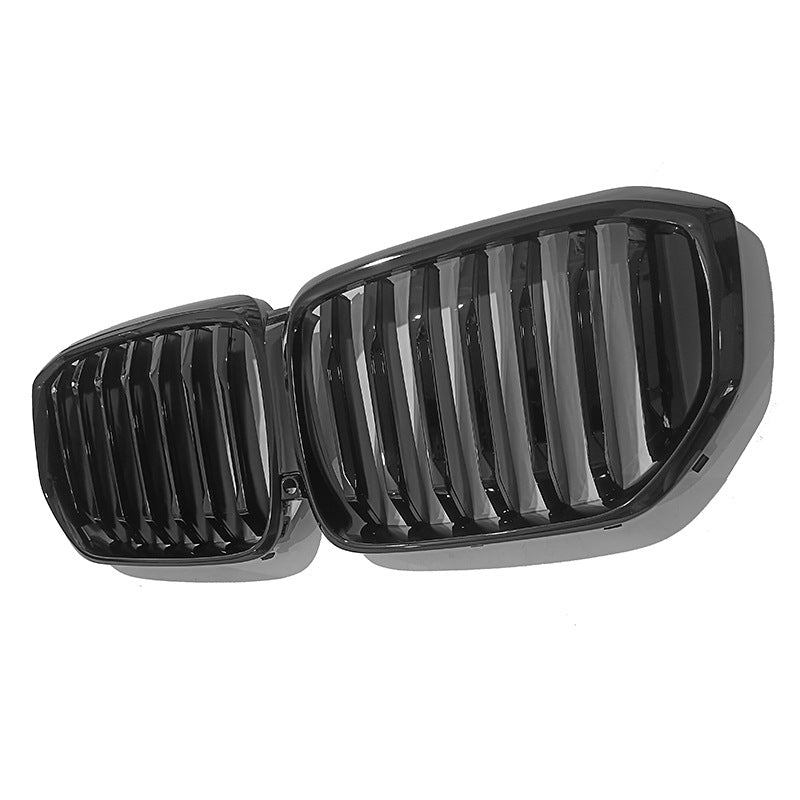 MP-Style Single-Slat Front Grille for BMW X5 G05 (2023 - 2026), Glossy Black