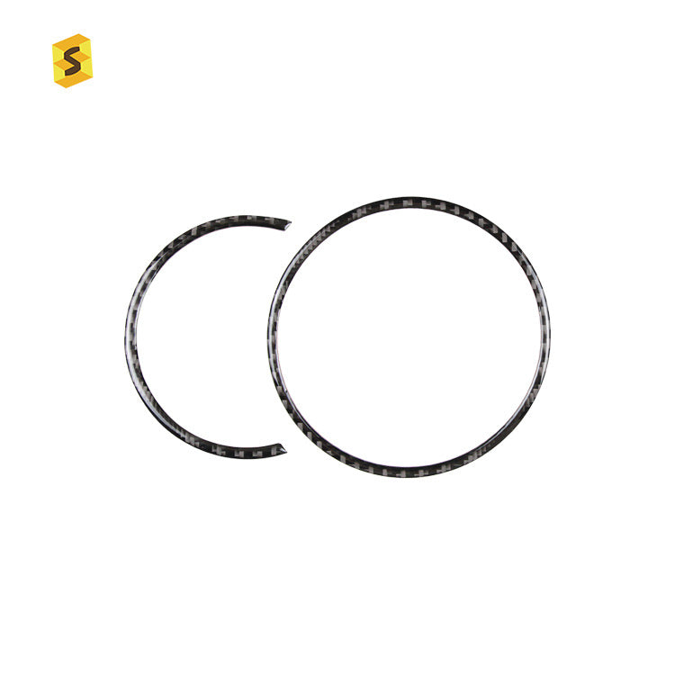 Epoxy Resin Carbon Fiber Decorative Ring Trim for MINI / MINI Countryman F60 (2014+)