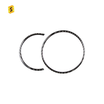 Epoxy Resin Carbon Fiber Decorative Ring Trim for MINI / MINI Countryman F60 (2014+)