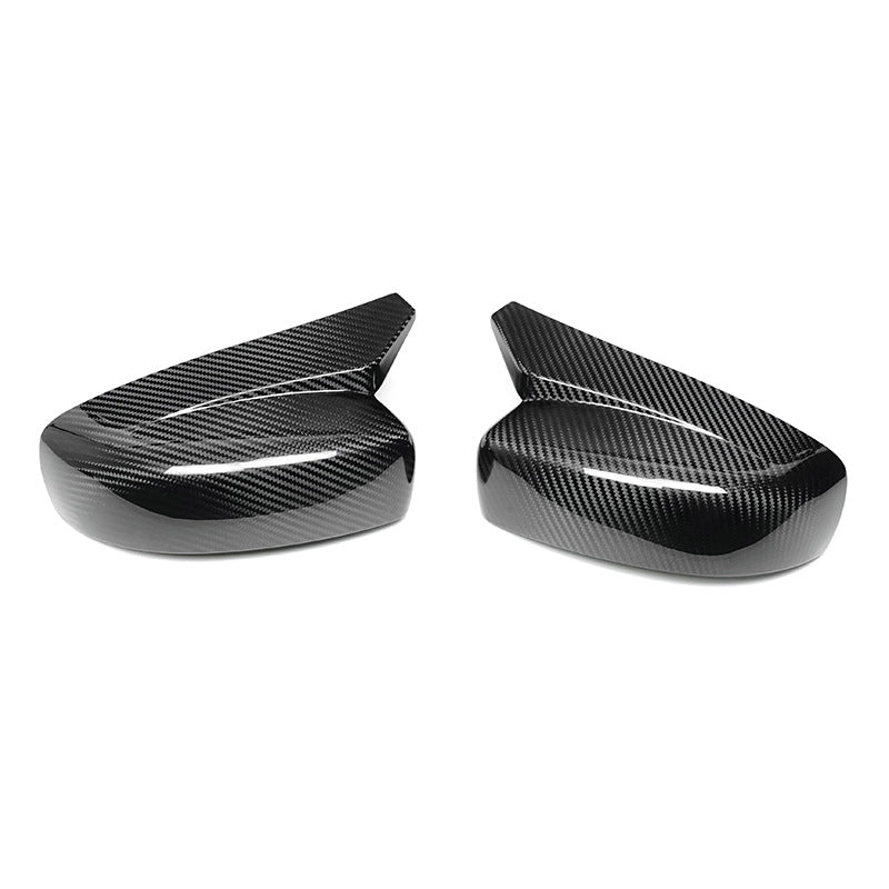 Real Carbon Fiber Side Mirror Cover (Horn-Style) for Infiniti (2007 - 2013)