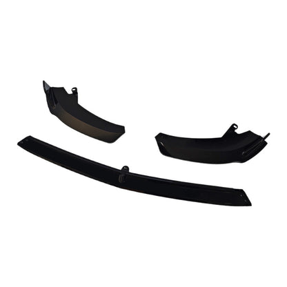 Sport 3-Section Front Lip Spoiler for Mercedes-Benz C-Class W206 (2022 - 2026), Glossy Black