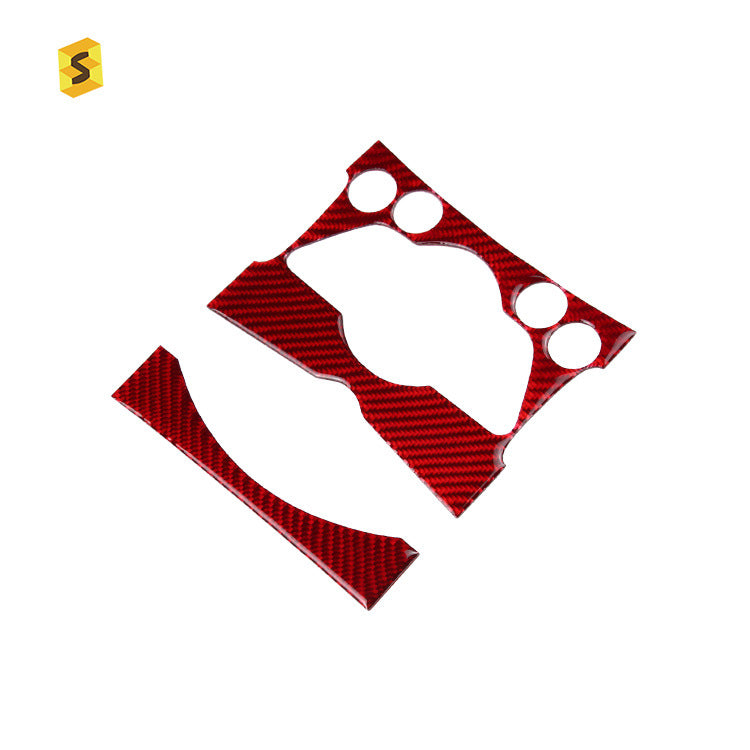Epoxy Resin Carbon Fiber Climate Control Panel Trim for MINI