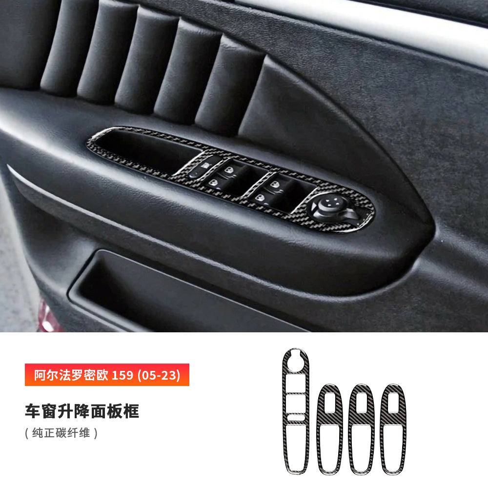 Epoxy Resin Carbon Fiber Interior Trim for Alfa Romeo 159 (2005 - 2023)