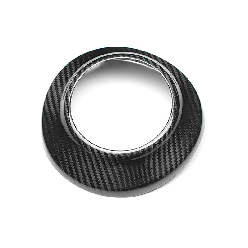 Real Carbon Fiber Steering Wheel Airbag Cover Trim for Subaru BRZ (2022+)