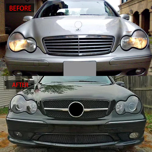 AMG-Style Front Grille for Mercedes-Benz C-Class W203 (2000 - 2006)