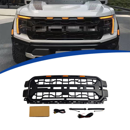 Raptor-Style Front Grille for Ford F-150 (2024 - 2026)