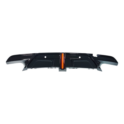 Blacked-Out LED Illuminated Rear Diffuser Lip for BMW / BMW X5M F95 (2020 - 2026)
