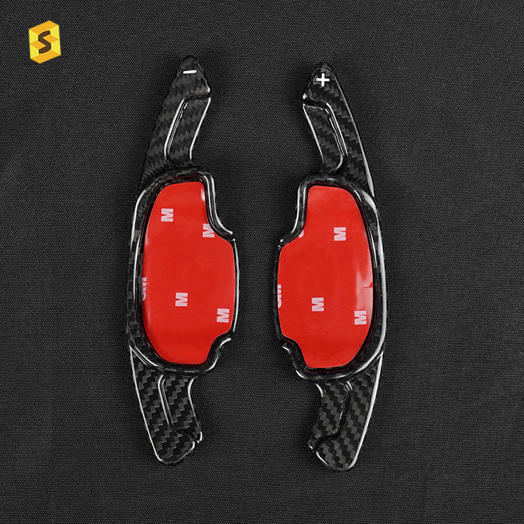 Carbon Fiber Steering Wheel Shift Paddle Cover for Chevrolet Camaro / Buick / Cadillac XT5