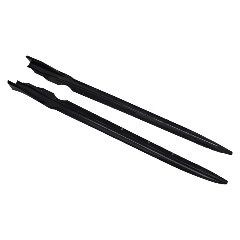 Blacked-Out Side Skirts for BMW X1 U11 (2023 - 2026), Glossy Black