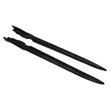 Blacked-Out Side Skirts for BMW X1 U11 (2023 - 2026), Glossy Black