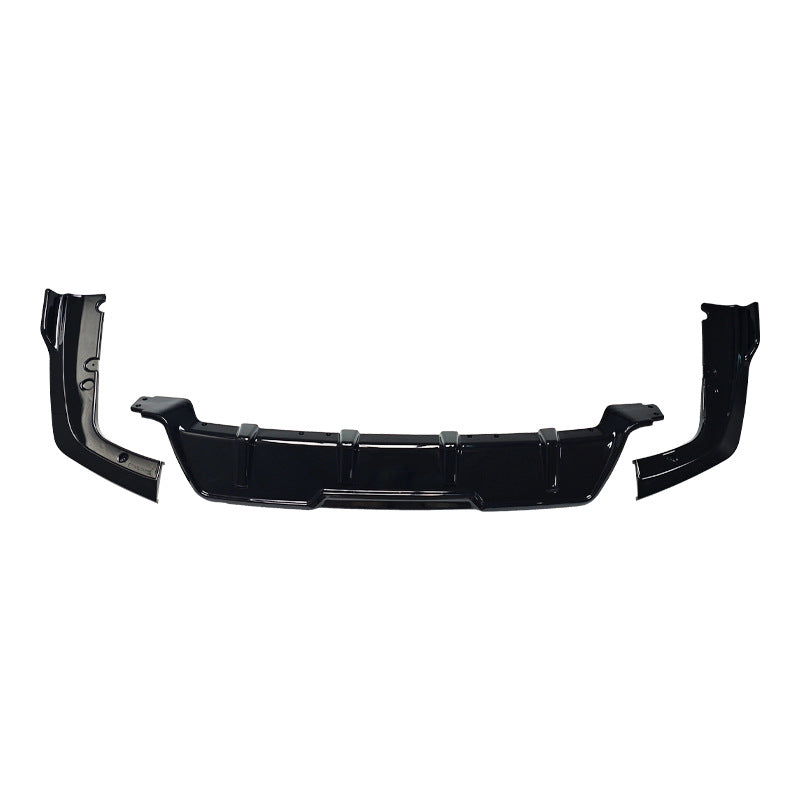 Blacked-Out 3-Section Rear Diffuser Lip for BMW X6 G06 (2020 - 2026)