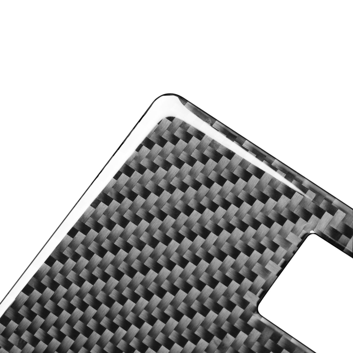Prepreg Dry Carbon 3*3 3K Carbon Fiber Interior Front Reading Lamp Panel Overlay Trim for Toyota Tundra XK50 Facelift 2014-2021