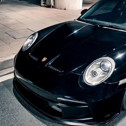 适用于保时捷911 997碳纤维GT3款真干碳湿碳车头备箱机盖carbon