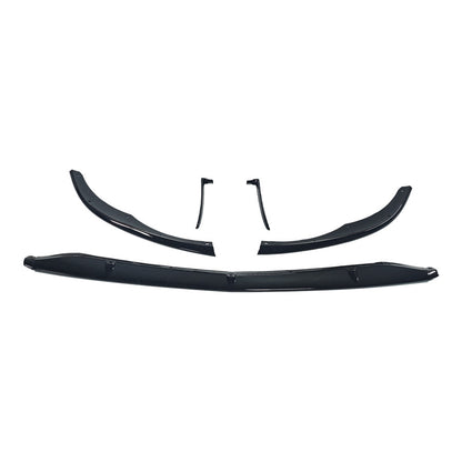 2-Door 3-Section Front Lip Spoiler for Mercedes-AMG C63 / Mercedes-Benz C-Class W205 (2015 - 2021)