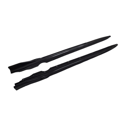 Blacked-Out Side Skirts for BMW X1 U11 (2023 - 2026), Glossy Black