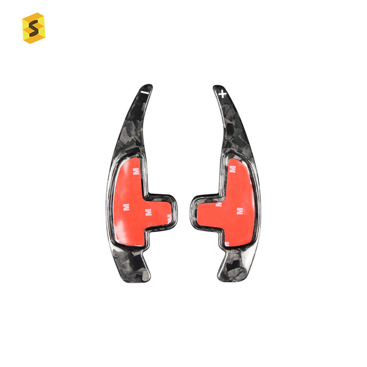 Forged Carbon Steering Wheel Shift Paddle Cover for Mercedes-AMG A45 / C63