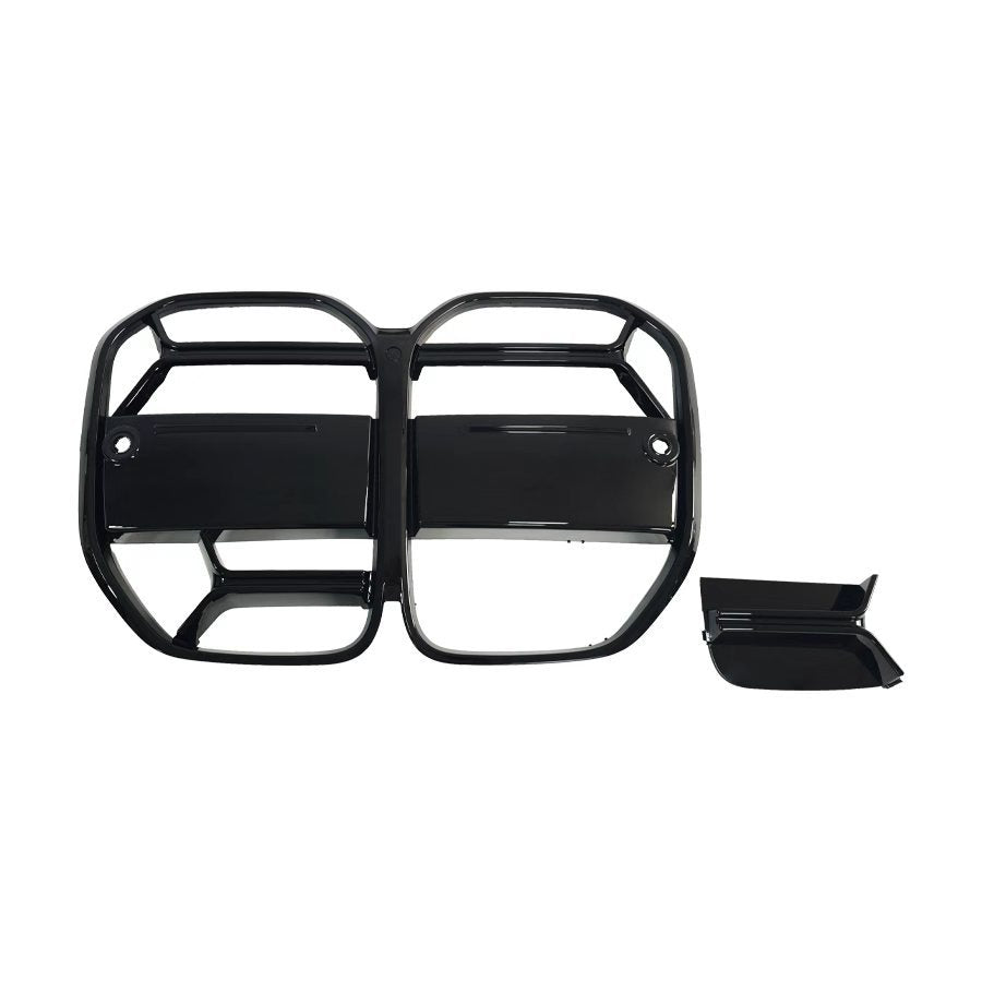 CS-Style Front Grille for BMW 4 Series G22 (2021 - 2026), Glossy Black
