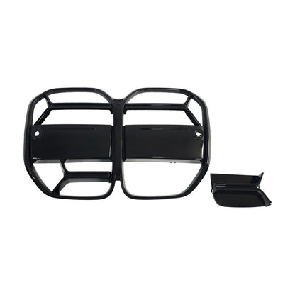 CS-Style Front Grille for BMW 4 Series G22 (2021 - 2026), Glossy Black