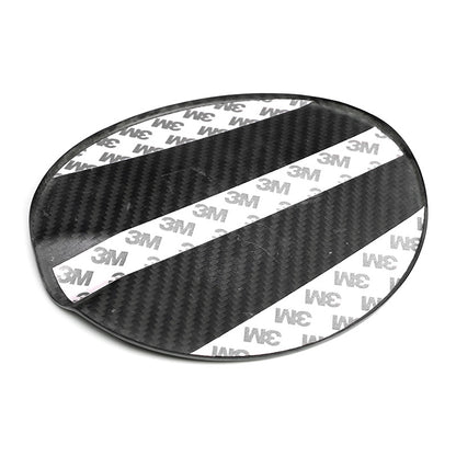 Real Carbon Fiber Outer Fuel Door Cover for Fiat 500 Abarth