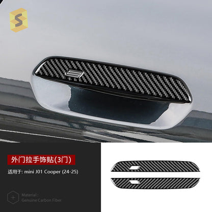 Epoxy Resin Carbon Fiber Interior Trim Kit for MINI J01 Cooper (2024 - 2025)