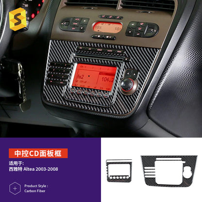 Epoxy Resin Carbon Fiber Decorative Trim for SEAT Altea (2003 - 2008)
