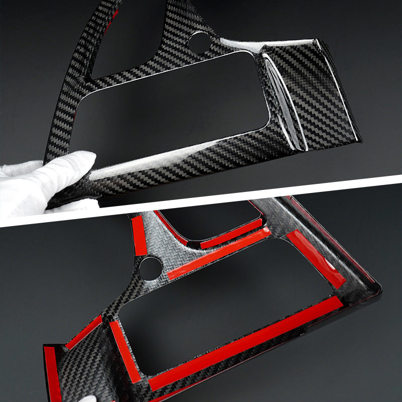 Real Carbon Fiber Air Vent Frame Trim for Corvette C7 (2014 - 2019)