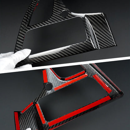 Real Carbon Fiber Air Vent Frame Trim for Corvette C7 (2014 - 2019)
