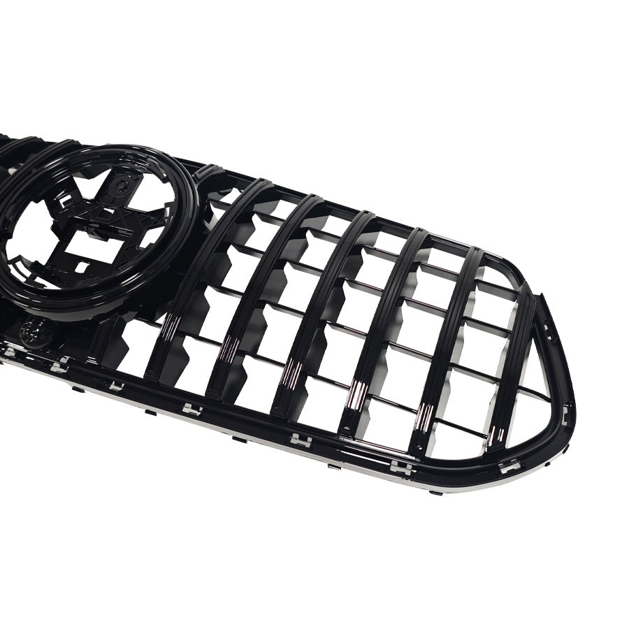 Sport Vertical-Bar Front Grille for Mercedes-Benz GLE / Mercedes-Benz GLE-Class W167 (2020 - 2023), Glossy Black