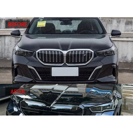 M60-Style Front Grille for BMW i5 (alternate view 2)