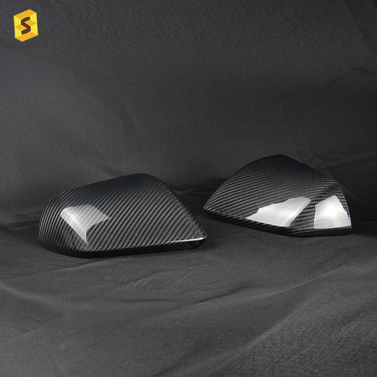 Carbon Fiber Side Mirror Cover for Ford Mustang (2015+, US-Spec)