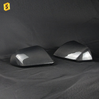 Carbon Fiber Side Mirror Cover for Ford Mustang (2015+, US-Spec)