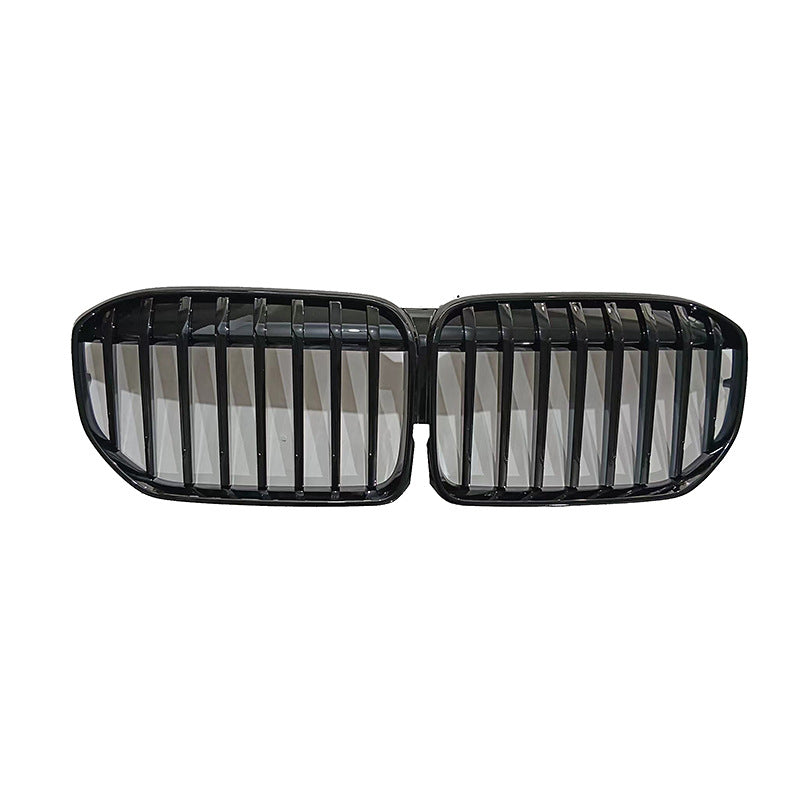 MP-Style Single-Slat Front Grille for BMW 7 Series G12 (2019 - 2022), Glossy Black