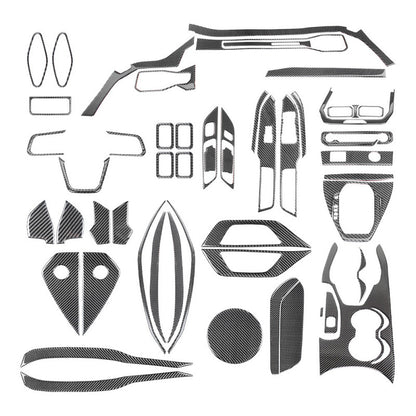 Epoxy Resin Carbon Fiber Decorative Trim Kit for Ford Mustang S650 (2024+)