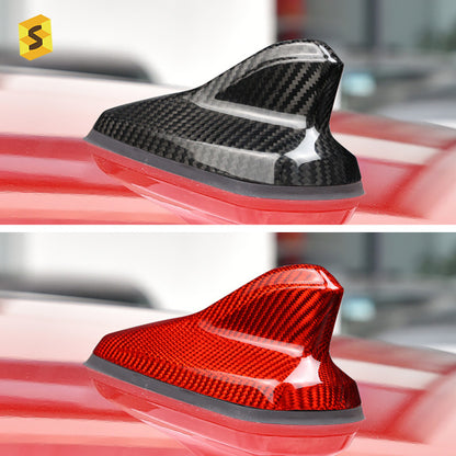 Real Carbon Fiber Shark Fin Antenna Cover for Volkswagen Golf / Teramont / Lamando / Viloran