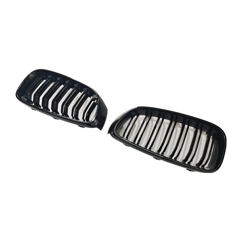 Double-Slat Front Grille for BMW / BMW 3 Series F34 (2013 - 2019), Glossy Black
