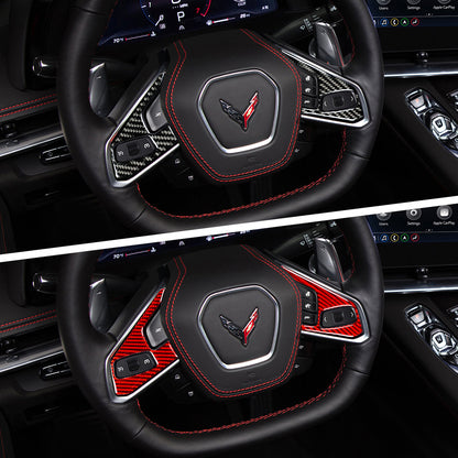Epoxy Resin Carbon Fiber Decorative Trim Kit for Corvette C8 (2020 - 2023)