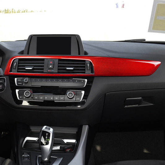 Real Carbon Fiber Center Console & Dashboard Trim for BMW 1 / 2 Series F20 - F23 LCI
