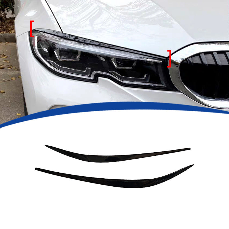 Headlight Eyebrow Trim for BMW 3 Series G20 (2019 - 2026)