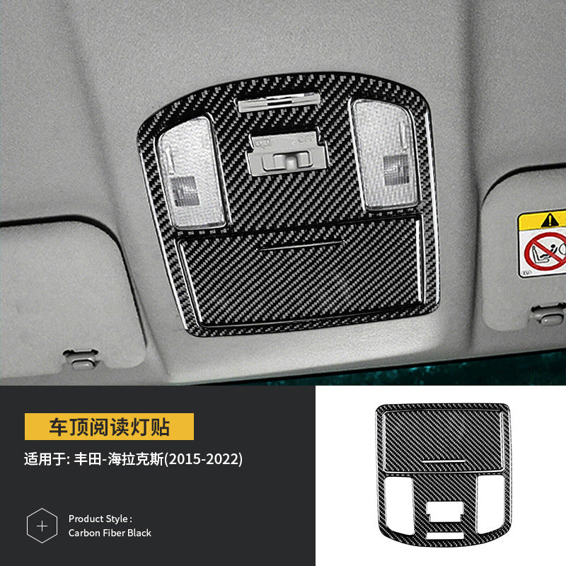 Epoxy Resin Carbon Fiber Interior Trim Kit for Toyota Hilux (2015 - 2022)