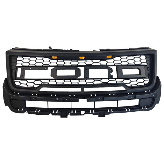 Raptor-Style Front Grille for Ford Explorer (2016-2018) (alternate view 2)